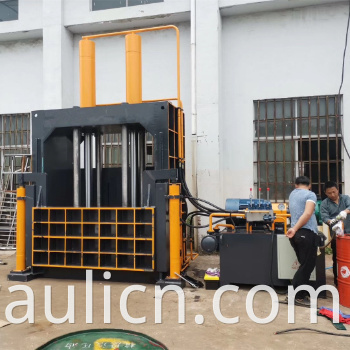 Y82-250 Wima Aluminium Profaili Kadibodi Karatasi Baler